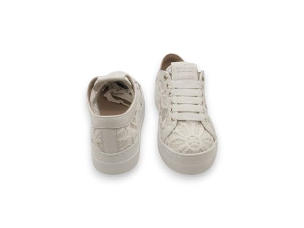 Stokton Donna Sneaker Biancopizzo 111003 4