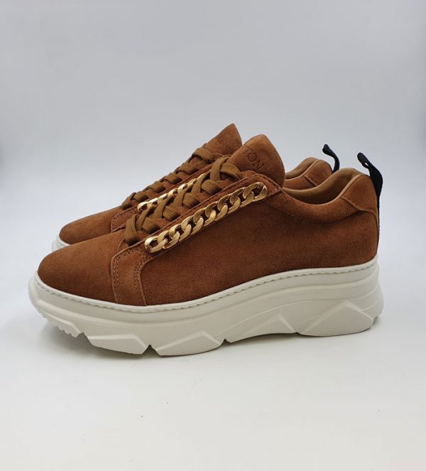 Stokton Donna Sneaker Cuoio 432 1