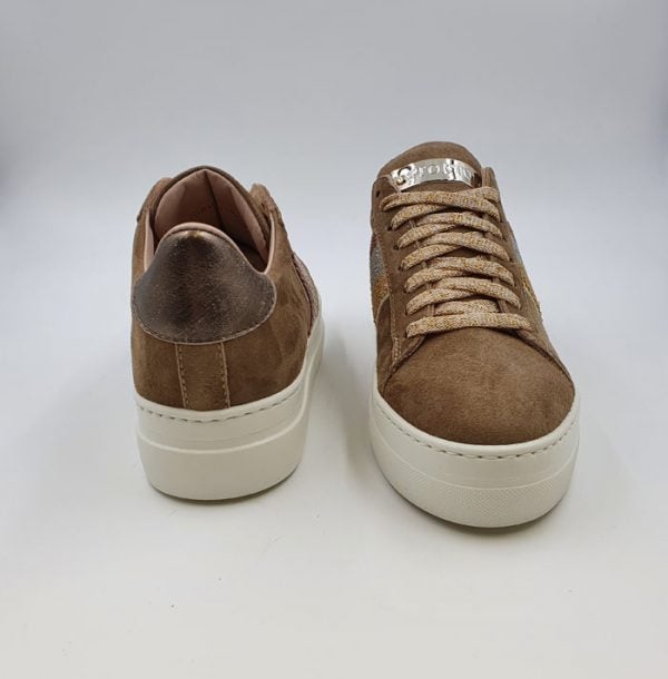 Stokton Donna Sneaker Tortora 758 2