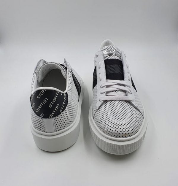 Stokton Uomo Sneaker Bianco 650 2