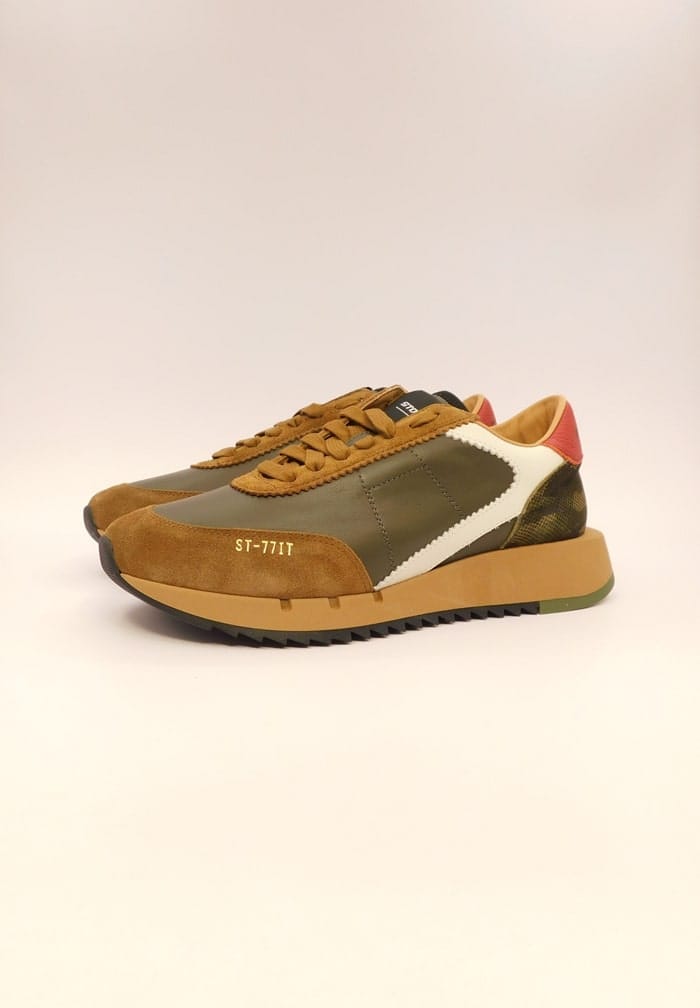 (image for) Stokton sneaker Vintage marrone cuoio
