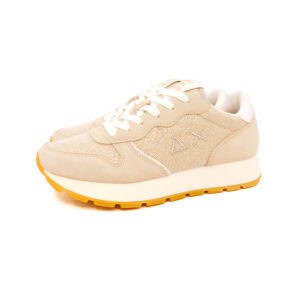 Sun68 Donna Sneaker Bianco Oro 34203 1