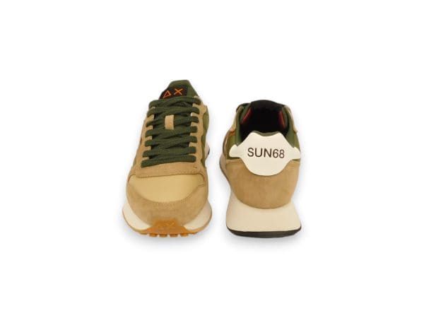 Sun68 Uomo Sneaker Beigeverde 45114 2
