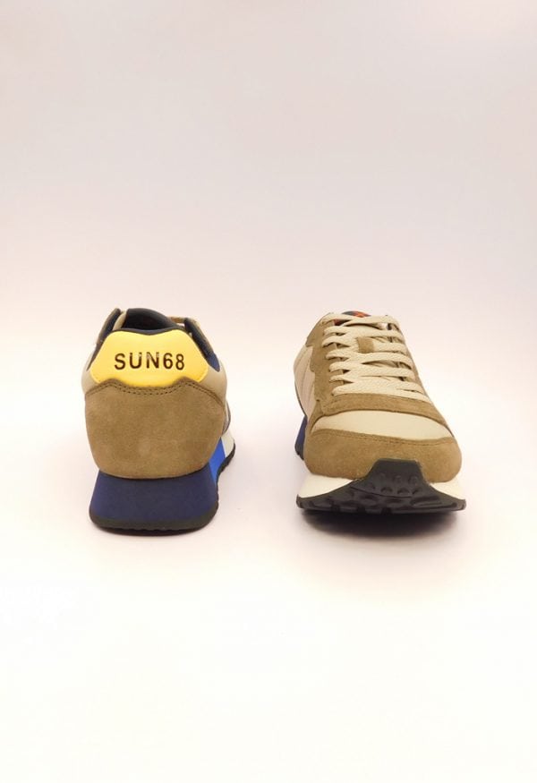Sun68 Uomo Sneaker Tortora 42113 2