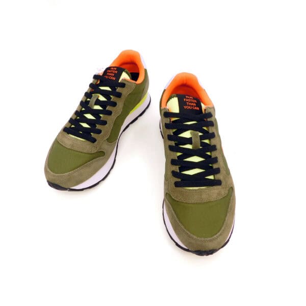 Sun68 Uomo Sneaker Verde 34102 2