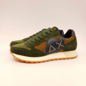 Sun68 Uomo Sneaker Verde 42114 1