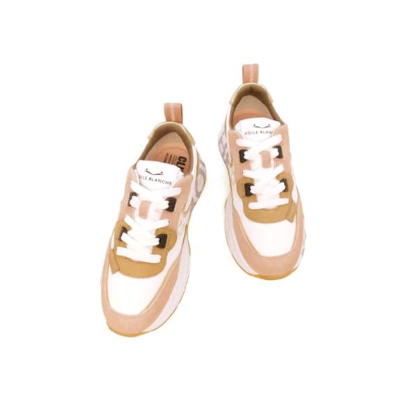 Voile Blanche Donna Sneaker Bianco Rosa 1m11 3