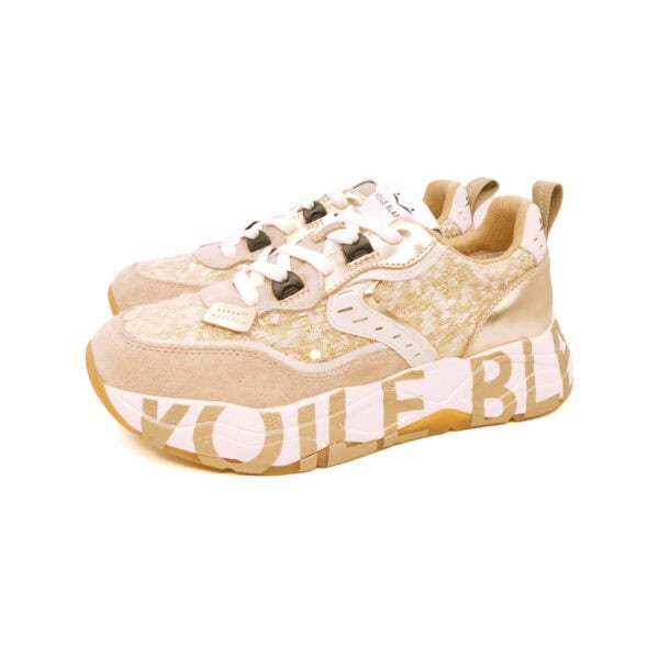 Voile Blanche Donna Sneaker Platino 2e49 1