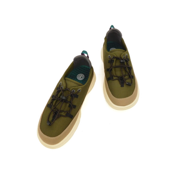 Voile Blanche Uomo Pantofola Verde Of02 3