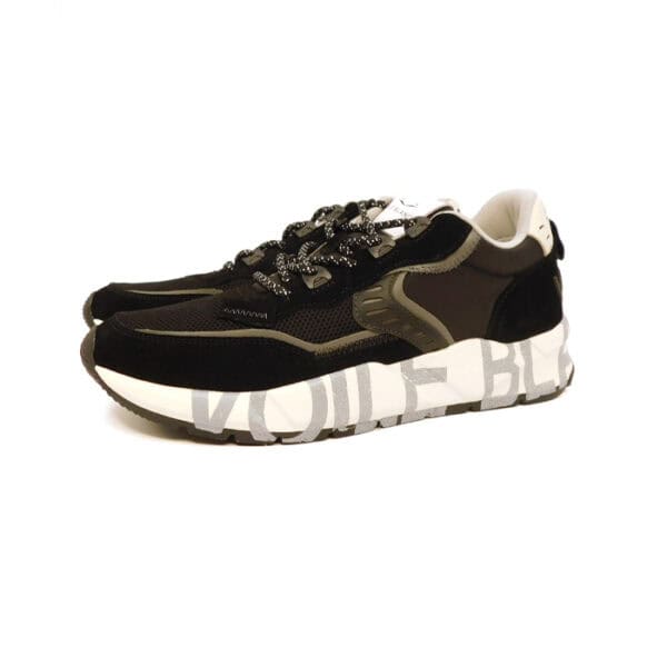 Voile Blanche Uomo Sneaker Nero 1a01 1