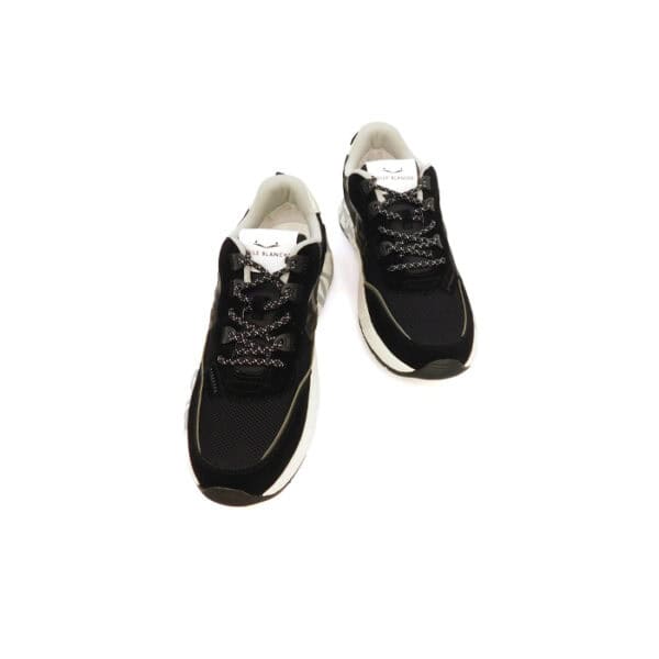 Voile Blanche Uomo Sneaker Nero 1a01 3