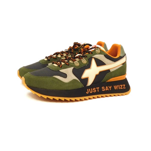 Wizz Uomo Sneaker Militare Nero 201585 1