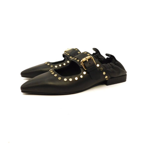 Zanon Donna Ballerina Nero 0103 1