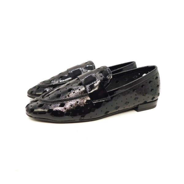 Zanon Donna Mocassino Nero 0304 1