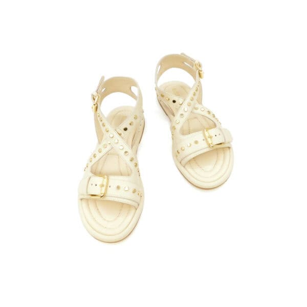 Zanon Donna Sandalo Latte 1102 2
