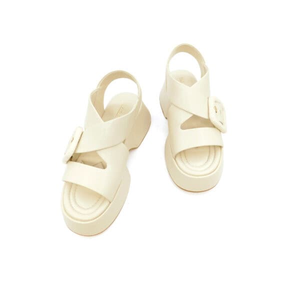 Zanon Donna Sandalo Latte 1204 3