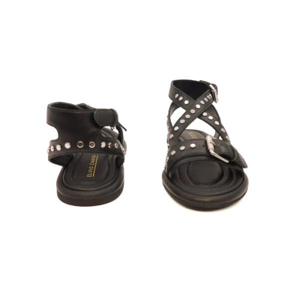 Zanon Donna Sandalo Nero 1102 2